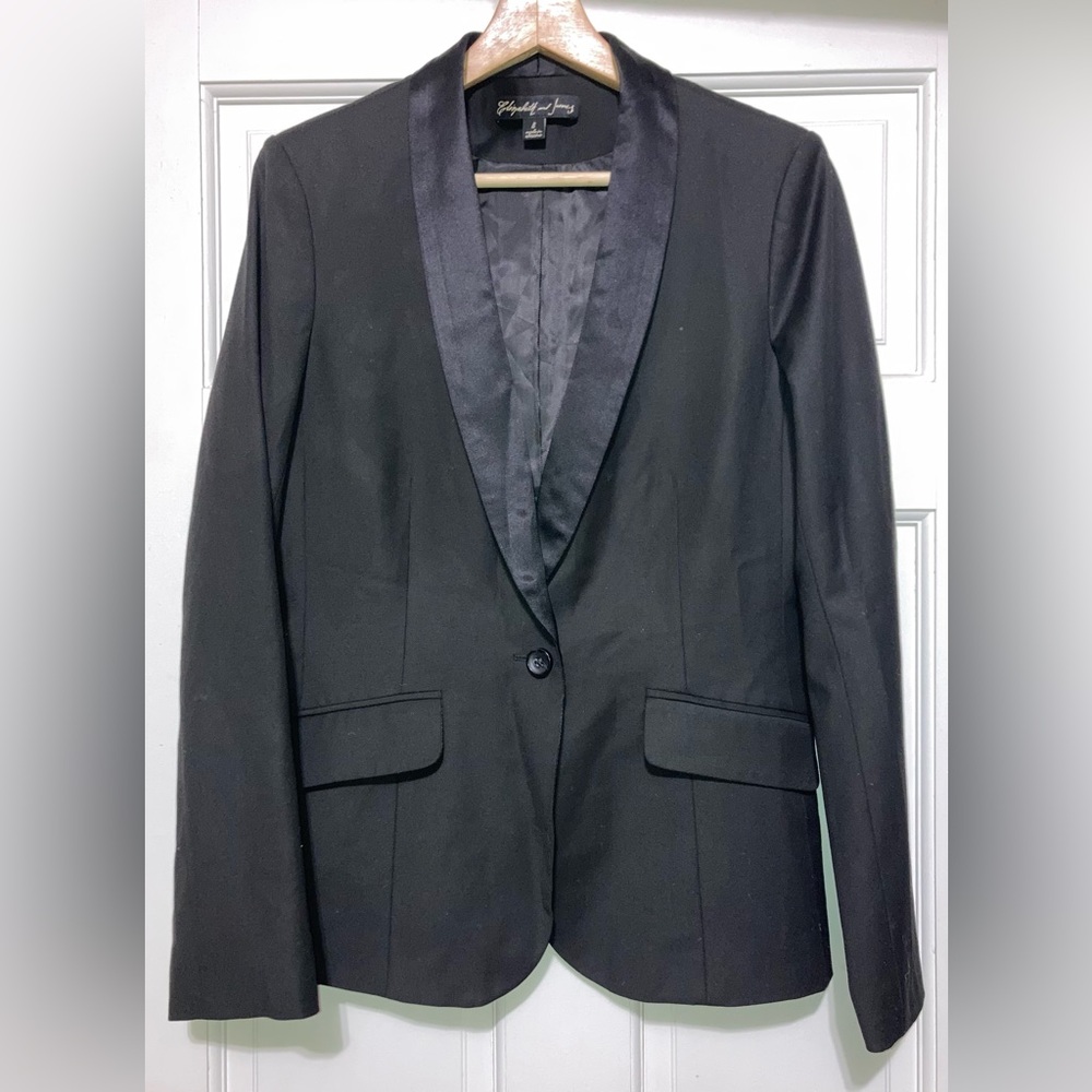 Elizabeth and James Black Jacket 8